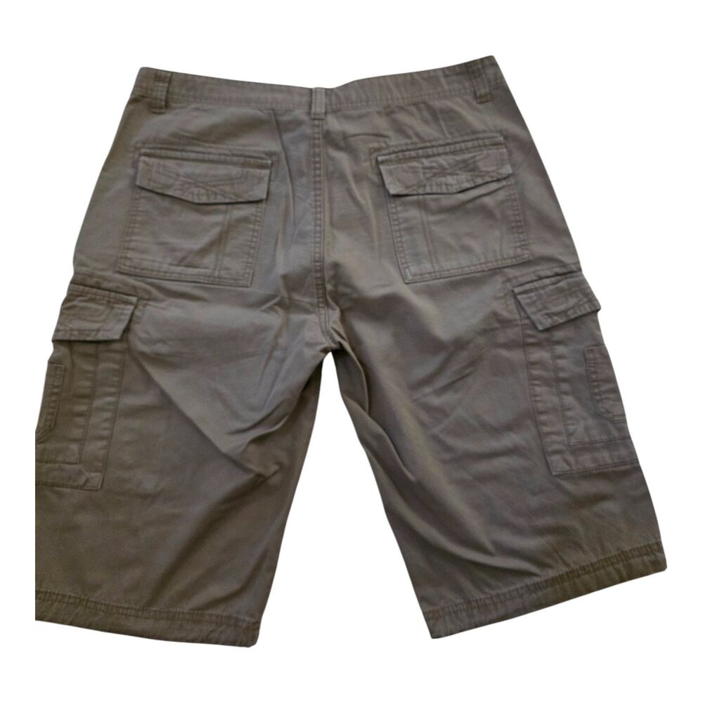 Ring of Fire Men’s Khaki Cargo Shorts Size 34 – Pre-Owned, Good Condition - Picture 9 of 14